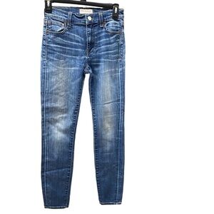 Madewell high‎ riser skinny size 24.